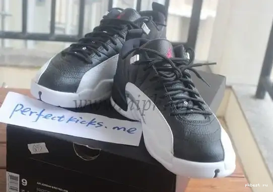 Low Authentic Jordan 12 “Playoff” Air 0507
